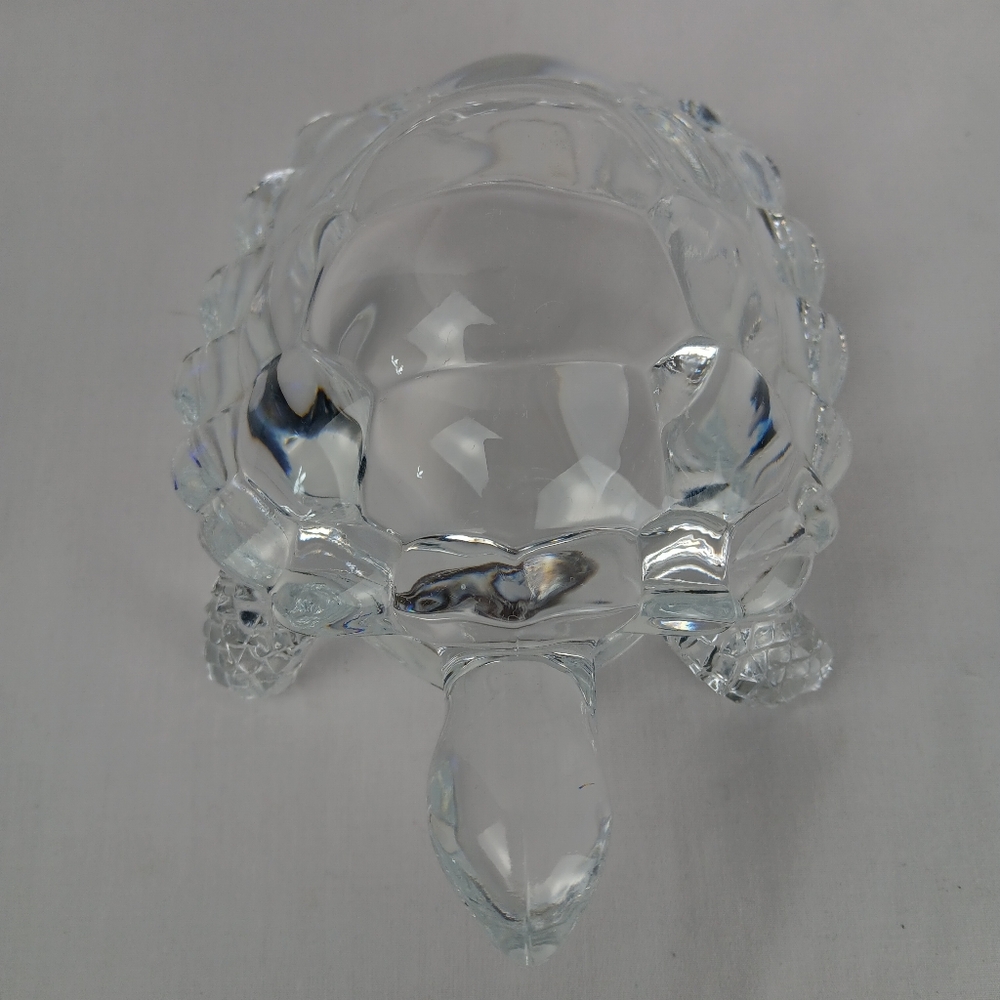 Crystal Turtle Pressed Glass - Picture 3 of 10